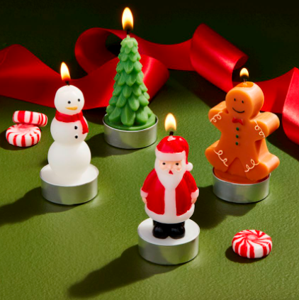 Christmas Tea Light Set (2) Online