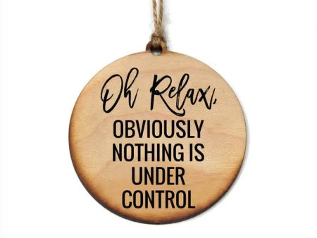 Oh Relax Ornament For Sale