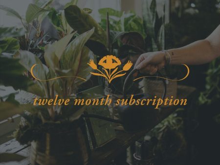 12 Month Plant Subscription on Sale