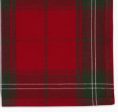 Vintage Tartan Plaid Napkin For Sale