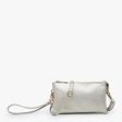 Light Gold Riley Compartment Crossbody Wristlet on Sale