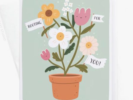 Rooting For You Greeting Card Hot on Sale