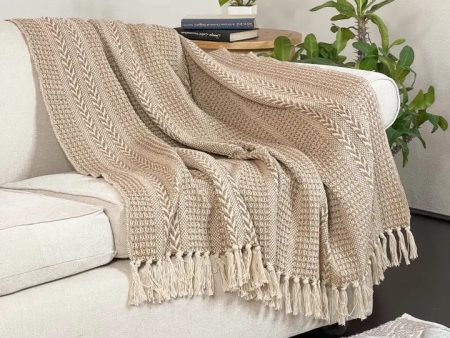 50x60 Braided Throw Fashion