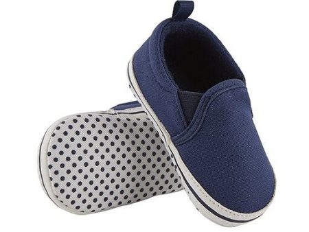 Navy Canvas Shoes, 6-12mo Sale