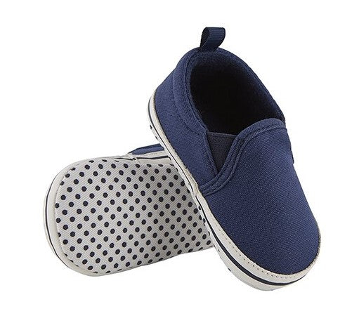 Navy Canvas Shoes, 6-12mo Sale