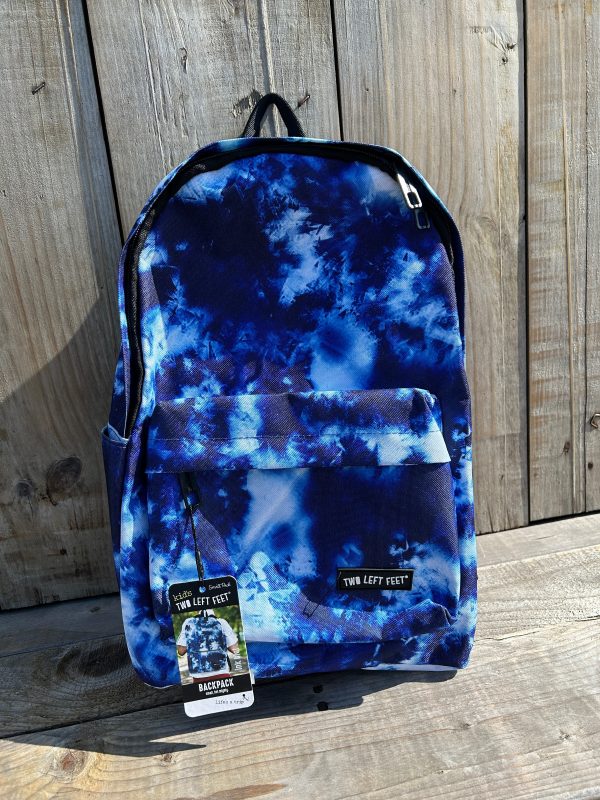 Blue Tie Die Backpack Hot on Sale