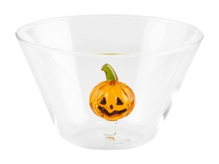 Jack-o-lantern Handblown Glass Supply