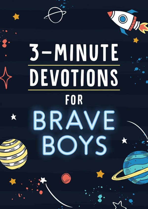 3-Minute Devotions for Brave Boys on Sale