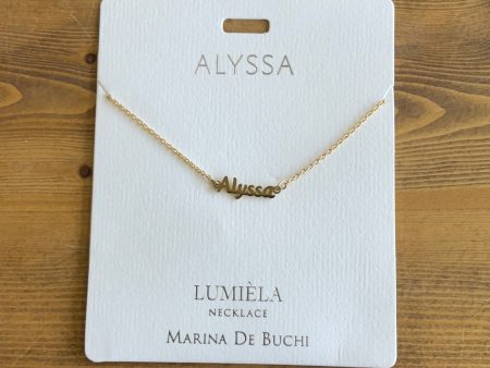 Alyssa Necklace Fashion