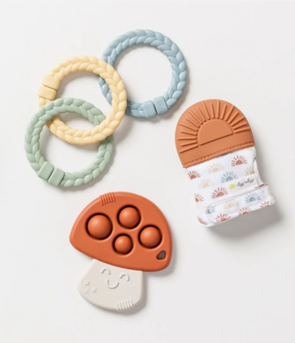 Baby Teether Gift Set | 3 Piece Set on Sale