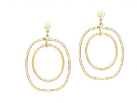 Gold Stella Earrings For Cheap