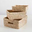 Rectangle Woven Storage Basket (3 sizes) on Sale