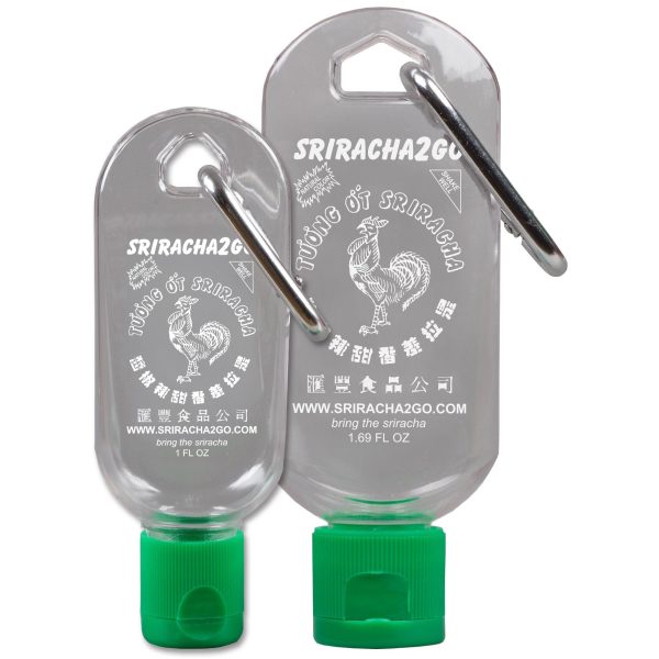 Sriracha Keychain Combo Pack (1.7 Ounce And 1 Ounce, Hot Sauce Not Included) Online