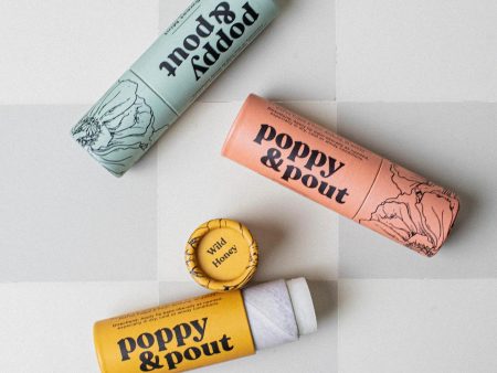 Poppy & Pout Lip Balm For Sale