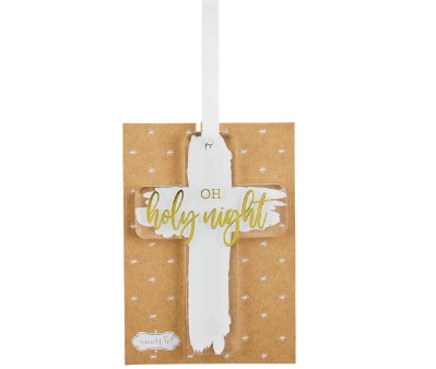 Holy Night Acrylic Cross Ornament Discount