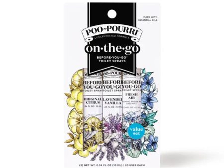 Everyday On The Go 10mL Poo-Pourri Set Supply