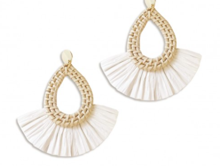 White Daydream Earrings Hot on Sale