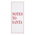 Notes to Santa Notepad Supply