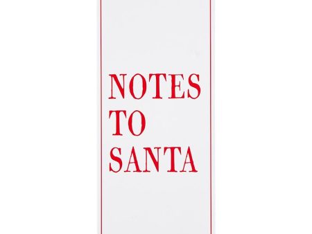 Notes to Santa Notepad Supply