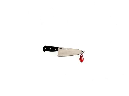 Bloody Hell! Knife brooch (last chance!) Online now