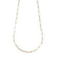 Bloom Jewelry Gold Paperclip Signature Necklace Cheap