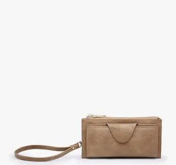 Taupe Kyla RFID Wallet Online Hot Sale