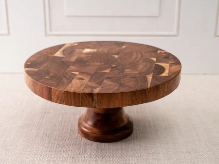 Medium Round Wood Stand For Cheap