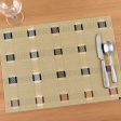 Chilewich Sampler Reversible Rectangle Placemat, Wheat Online Sale