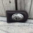 Zep-Pro + Light Brown Crazy Horse Magnetic Money Clip Discount