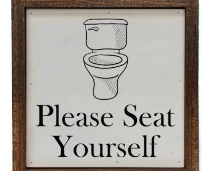 Please Seat Yourself on Sale