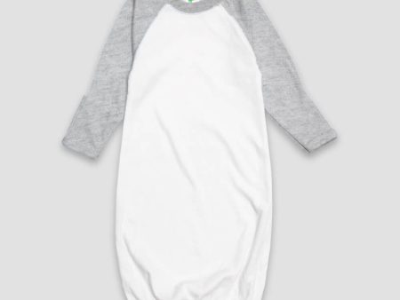 Baby Raglan Sleep Gowns with Mittens Sale