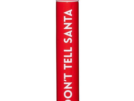 Don t Tell Santa Flask Hot on Sale