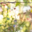 Rosy Rings Wildflower Squoval Pressed Floral Suncatcher Online Sale