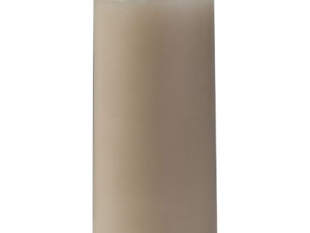 3x6 Pillar Candle Linen Hot on Sale