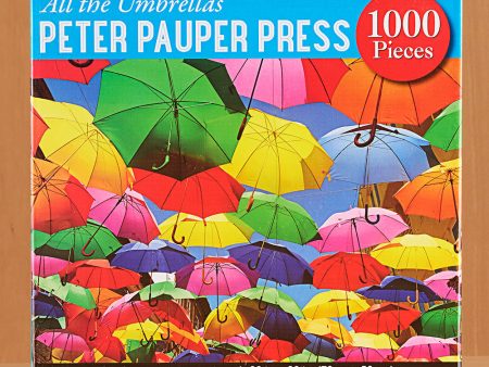 1,000 Piece Jigsaw Puzzle, All the Umbrellas Online Sale