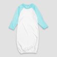 Baby Raglan Sleep Gowns with Mittens Sale