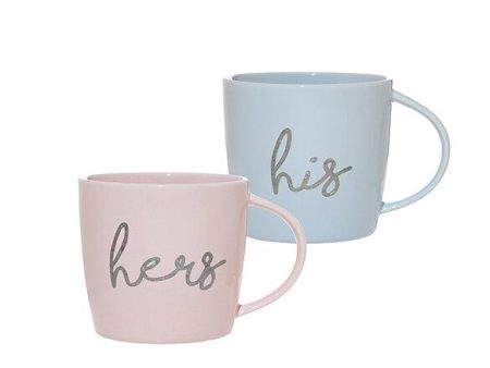 His and Her Mug Set For Discount