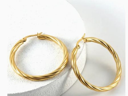 18K Gold Plated Stainless Steel Earring For Cheap