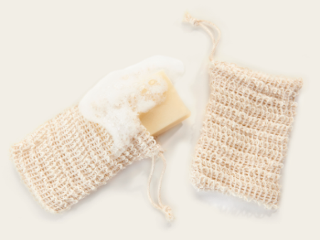 Sisal Soap Bag Hot on Sale