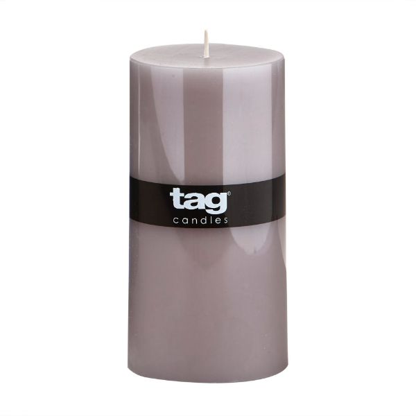 3x6 Pillar Candle Gray Online now