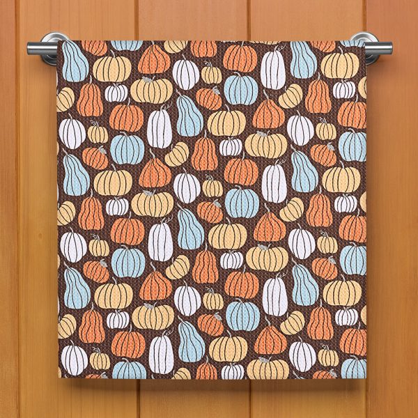 Geometry Tea Towel, Pumpkin Patch Parade Online Hot Sale