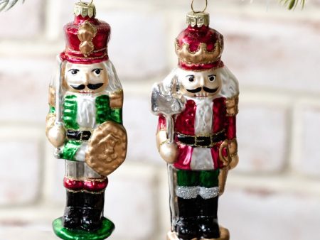 Asst. Glass Nutcracker Ornaments Hot on Sale