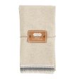 Grey Stripe Napkin Set Supply