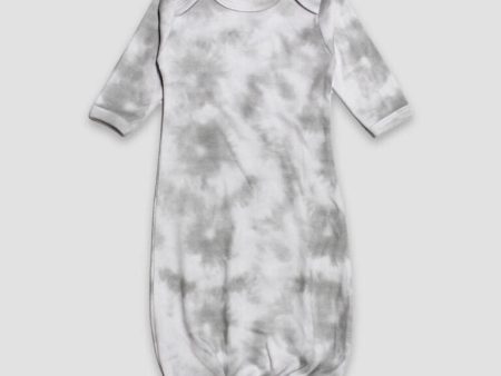 Baby Sleep Gown - White Smoke Discount