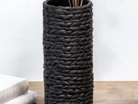 12  Black Braided Vase Online