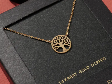 Tree of Life Gold Necklace Discount