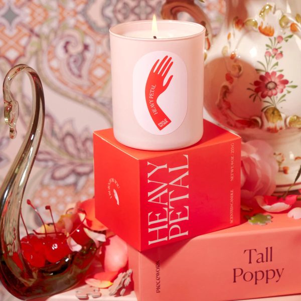 Heavy Petal Candle For Cheap