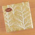 Caspari Paper Cocktail Napkins, Winter Tree Online now