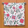 Geometry Tea Towel, Woodland Poinsettia on Sale