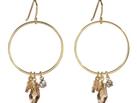 Dangle Hoops Mosaic Online Sale